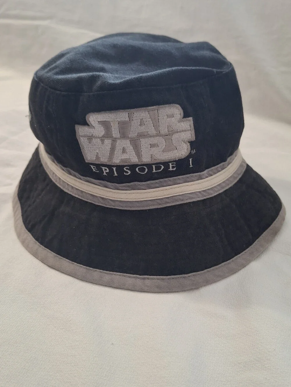 Star Wars Episode I Black Bucket Hat Boys Size 8-20